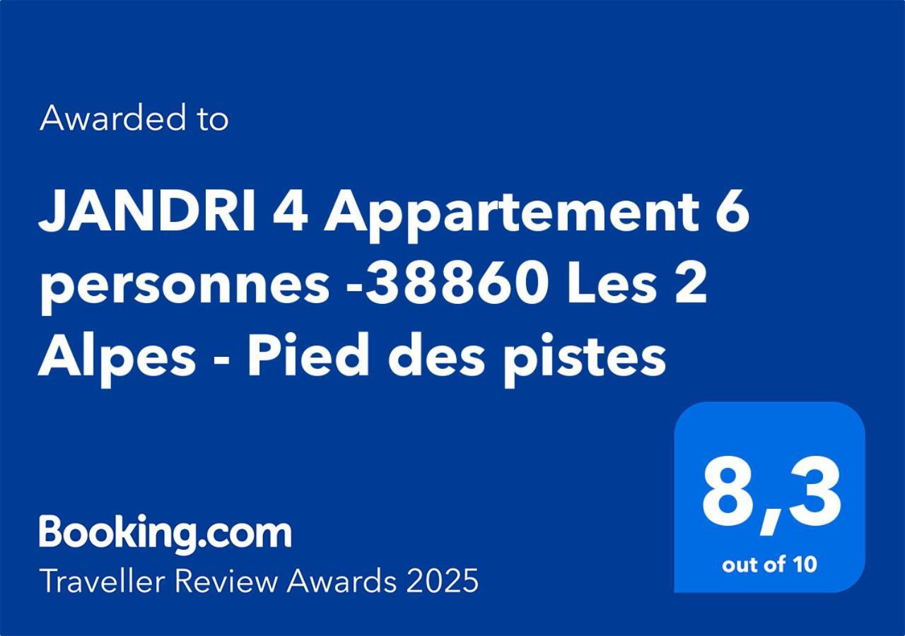 Jandri 4 Appartement 6 Personnes -38860 Les 2 Alpes - Pied Des Pistes Les Deux Alpes Esterno foto